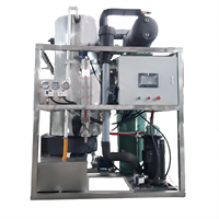 Machine à glaçons tubulaires commerciale de 2 tonnes, prix compétitif, refroidisseur pour contact alimentaire direct, idéal pour hôtels et bars