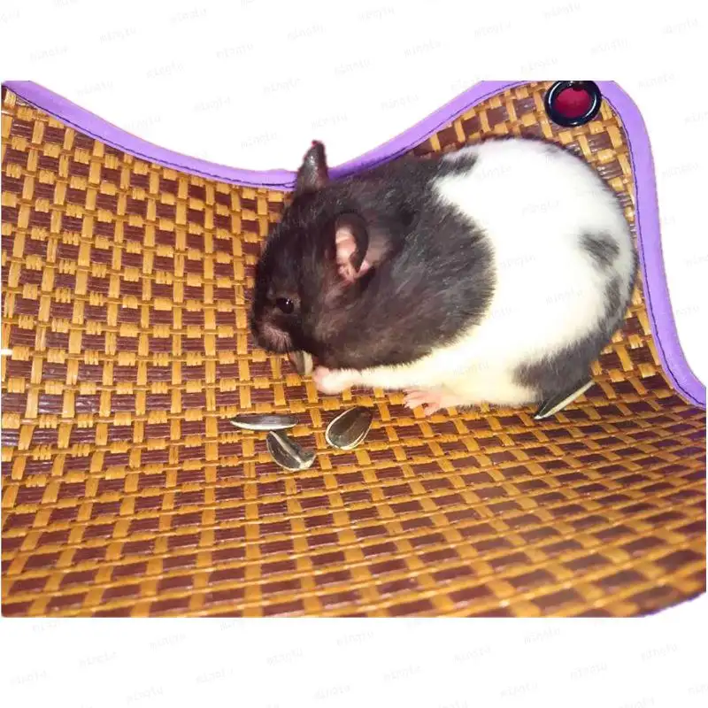 Summer hamster hammock squirrel honey bag shrews guinea pig mat cooling small pet canvas
