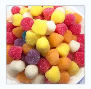 Diverse Fruit Gearomatiseerde Drop Soft Jelly Candy Halal Gelatine Sweets