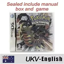 SoulSilver HeartGold Pearl Platinum Diamond USA FRA UKV box with manual <b>Game</b> Cartridge For Ds 3ds 2ds English French - Product Image 5