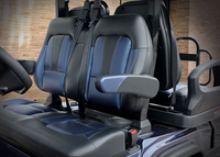 Электрический утилитарный автомобиль HDK Maverick 2+2 Plus, компактный четырехместный, для туризма и управления недвижимостью, гольф-кар