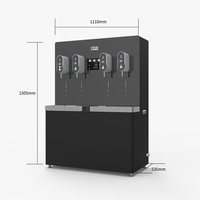Système rotatif intelligent 400GPD-Robinet chaud/froid silencieux, filtre antibactérien 99.9% pour cliniques/maison