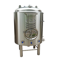 Fournisseur chinois 1bbl 2bbl 5bbl 10bbl équipement de réservoir bbt brillant vertical en acier inoxydable pour le brassage de la bière