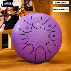 Jingying 2026 – Vente en gros usine – Instruments de percussion haut de gamme en acier au carbone de qualité supérieure, tambour à langue en acier de 6 pouces à 8 notes - Product Image 2