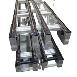 heavy duty roller pallet chain pallet conveyor machine pallet conveyor system for air SKD/CKD assembly line