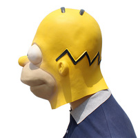 Masques de cosplay drôles et effrayants pour adultes, taille unique, en latex, pour Halloween, Noël, carnaval, fête costumée, masque intégral, capuche