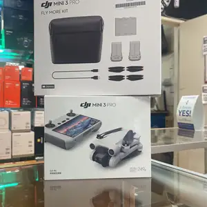 وصل حديثا طائرة بدون طيار DJ1 Mini 3 Pro مع متحكم ذكي DJI RC حزمة الاحتياط للمبتدئين