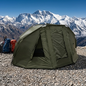 <span class=keywords><strong>Tente</strong></span> de pêche quatre saisons, <span class=keywords><strong>tente</strong></span> de bivouac, Oxford 210D PU 5000MM, imperméable, coupe-vent, abri pliable pour le camping, le jardin et les activités de plein air - Product Image 1