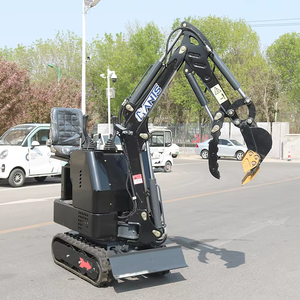 Excavadora sobre orugas eléctrica ANTS de 0,5 toneladas, miniexcavadoras de 600KG, excavadora pequeña, ensacadora hidráulica a la venta - Product Image 4