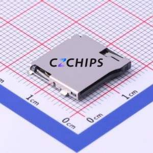 TF-115-BCP9 SD Card / Memory Card Connector SMD Connector Self-Return Type MicroSD Card (TF Card) Card Holder 1.8mm - Product Image 1