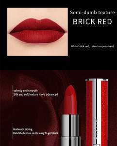 Cosmétiques de luxe pour femmes, rouge à lèvres personnalisé imperméable, poudre libre, poudre fixante en coussin d'air, <span class=keywords><strong>coffret</strong></span> cadeau personnalisé, vente en gros - Product Image 3