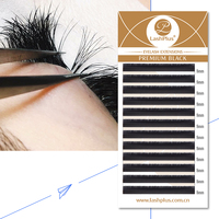Extensions de cils classiques en fibres mates faites à la main Lash Factory pour académies et studios de formation en pose de cils – Véganes, sans cruauté, coréennes