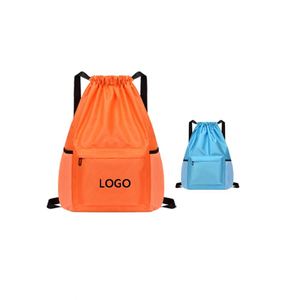 Polyester Bundle Pocket Race Backpack Portable Waterproof Shopping Pack Men Women Outdoor Sports Gym Nylon Shoulder <b>Bag</b> - Product Image 2