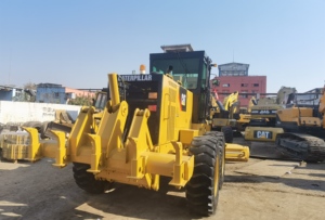 ¡Venta caliente! Caterpillar japonés usado marca 140H Motor Grader Original usado CAT 140H 120H 120K 140K Motor Grader Equipment - Product Image 6