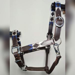 บังเหียนม้าหนังแท้ ทนทาน ปรับได้ สวมใส่สบาย ฮาร์ดแวร์แข็งแรง อุปกรณ์ขี่ม้า มีหลายขนาด - Product Image 1