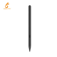 Stylet pour tablette à écran tactile, 4096 niveaux de pression, USI2.0, stylet électromagnétique actif en métal, détection d'inclinaison, 40 heures d'utilisation, Type-C