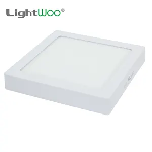 Luz de painel de superfície, venda quente de luz ce resistente 6w 12w 18w 24w superfície montada luz de painel