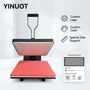 New Electric Manual Swing Commercial Heat Press Machine 38x38cm T-shirt Heat Transfer Press with 1800W Power