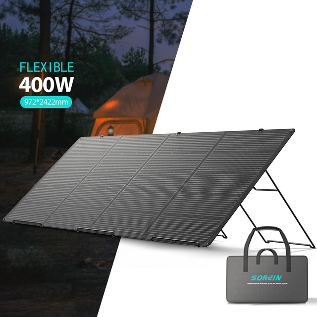 Sorein High Efficiency 100w 200w 400w Solar Panel Outdoor Waterproof Solar Panel 200 Watt Foldable Solar Panel