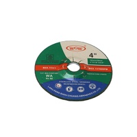 Disque de meulage en métal WGW 4 pouces 103x3x16mm, meule en oxyde d'aluminium pour meuleuse d'angle, T27-80m/s - Fabriqué en Chine
