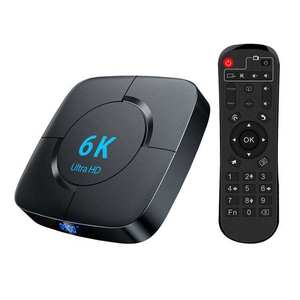Boîtier TV intelligent H618 avec Android <span class=keywords><strong>12</strong></span> Quad Core 2+8 Go de <span class=keywords><strong>ROM</strong></span>, 6K Transpeed, H618 TV Box - Product Image 1
