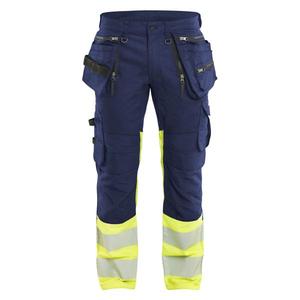 BLAKLADER - 113011498933D92 Pantalon haute visibilité Stretch Bleu marine/jaune-EAN 7330509949399 HI-VIS WORKWEAR - Product Image 1