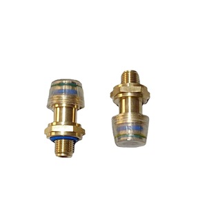 Airship <b>Quick</b> <b>Connector</b> Brass Straight Threaded 17mm For Heavy Duty Truck Piping - Product Image 3