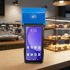 Impresora de Recibos F1s Plus <span class=keywords><strong>con</strong></span> Pantalla Táctil de 6.5 Pulgadas, Android 14, 58 mm, 3+32 GB, Máquina POS Personalizada <span class=keywords><strong>para</strong></span> Cajero de Supermercado - Product Image 1