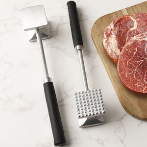 Martillo Ablandador de Carne de Aleación de Aluminio con Mango Largo <span class=keywords><strong>y</strong></span> Doble Cara para Bistec, Res <span class=keywords><strong>y</strong></span> Pescado – Utensilio de Cocina Ecológico - Product Image 3