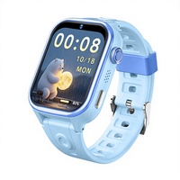 Montre connectée GPS 4G pour enfants, appel vidéo, suivi en temps réel, écran carré, tracker de poignet pour enfants