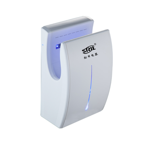 Sèche-mains à jet haute efficacité et à économie d'énergie avec filtre HEPA, sèche-mains silencieux à détection de présence humaine pour usage commercial et hôtelier - Product Image 1