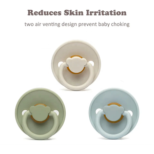 Prêt à Expédier Coffret Essentiels Bébé Doudous Bavoirs Bébé Sucette en Latex Naturel - Product Image 4