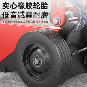 Cric hydraulique horizontal pneumatique pliable robuste Qianjinding 100 T portable pour réparation automobile, spécial export - Product Image 3