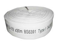 Tuyau d'irrigation agricole en PVC avec gaine en polyester, tuyau d'incendie pour hydrant, 2 pouces, 20 m, 8 bars