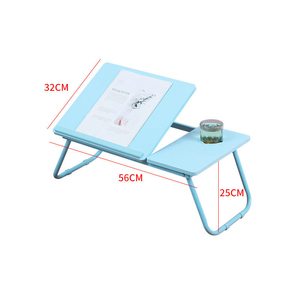 Gia cố chống trượt bàn máy tính xách tay có thể điều chỉnh chiều cao gấp bàn học nhà ban công giải trí bàn văn phòng di động - Product Image 1