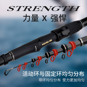 Caña de Pescar Kronos Rock de 6m, Extra Rápida, con Guías SIC, para Pesca en Mar y Agua Salada - Product Image 2