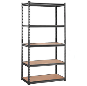 Scaffalatura a 5 Ripiani Senza Bulloni Sistema di Stoccaggio in Metallo Zincato per Garage Protezione Anticorrosione - Product Image 4