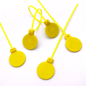 HF UHF RFID không thấm nước ABS <span class=keywords><strong>Zip</strong></span> <span class=keywords><strong>Tie</strong></span> tag với ISO18000-6C giao thức cho giày dép và túi xách quản lý - Product Image 2