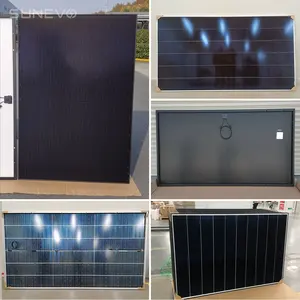 Sunevo Shingle Solar Panels Prices 400W 410W 420W 430W Rotterdam Stock Full Black Pv Modules