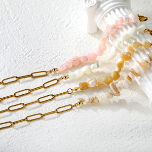 Bracelet en cristal de style européen et américain, chaîne en acier inoxydable, bijoux de mode unisexe - Product Image 1