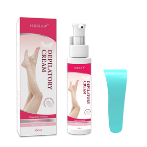 <span class=keywords><strong>Crème</strong></span> dépilatoire naturelle indolore, dépilatoire quotidien pour la maison en été, douce pour la peau des hommes et des femmes - Product Image 3