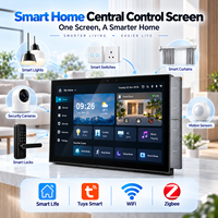 Panneau de commande tactile intelligent pour maison connectée 10 pouces, Tuya Zigbee, commande vocale intelligente avec Alexa et interphone vidéo