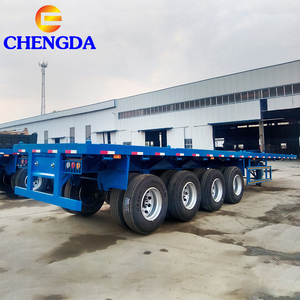 <span class=keywords><strong>Remolque</strong></span> <span class=keywords><strong>de</strong></span> Plataforma Plana <span class=keywords><strong>de</strong></span> Aluminio <span class=keywords><strong>de</strong></span> <span class=keywords><strong>Segunda</strong></span> <span class=keywords><strong>Mano</strong></span> <span class=keywords><strong>de</strong></span> Alta Capacidad con 3 Ejes y 4 Ejes <span class=keywords><strong>de</strong></span> 40 pies para Transporte <span class=keywords><strong>de</strong></span> Contenedores <span class=keywords><strong>de</strong></span> Acero - Product Image 2