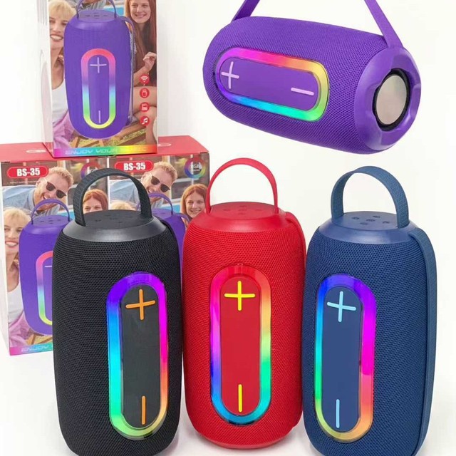 2026 New Cross-Border for 5.3 Speaker Outdoor Dual-Handle RGB Ambient Light Subwoofer Portable 10W Audio