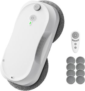 Robot de nettoyage de vitres intelligent électrique entièrement automatique, aspirateur de vitres pour usage domestique AU EU RU avec télécommande - Product Image 1