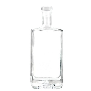 Botella Portátil Plana de 350 ml, Mini Botella de Vidrio para Licores, Botellas de Vino de 100 ml para Viajes al Aire Libre - Product Image 3