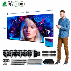 Écran LED d'extérieur DDW P3.91 4K HDR10+ pour <span class=keywords><strong>location</strong></span>, mur vidéo pour matchs de football, zone des supporters, visionnage en direct, fête, 500x500mm, couleur intégrale - Product Image 1