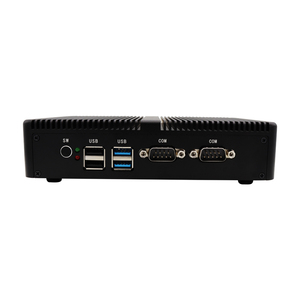 EGLOBAL מחשב מיני תעשייתי חדש M3 ללא מאוורר, מעבד N5095 בעל ארבע ליבות, 2RJ45 גיגה LAN, 2 RS232 COM, זיכרון DDR4 RAM, כונן NVME SSD, <span class=keywords><strong>VGA</strong></span>, מערכת הפעלה WIN11, אחריות לשלוש שנים - Product Image 3
