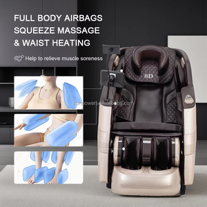 2026 Relax Hot Sale Smart Pu Leather Shiatsu <b>Zero</b> <b>Gravity</b> <b>Chair</b> with Hot Compress Foldable Luxury Ai Music Body Waist - Product Image 2
