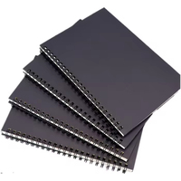 Carnet de notes A5 personnalisé imprimé, à feuilles mobiles, avec logo personnalisable, design portable, couverture en cuir/tissu, idéal pour offrir